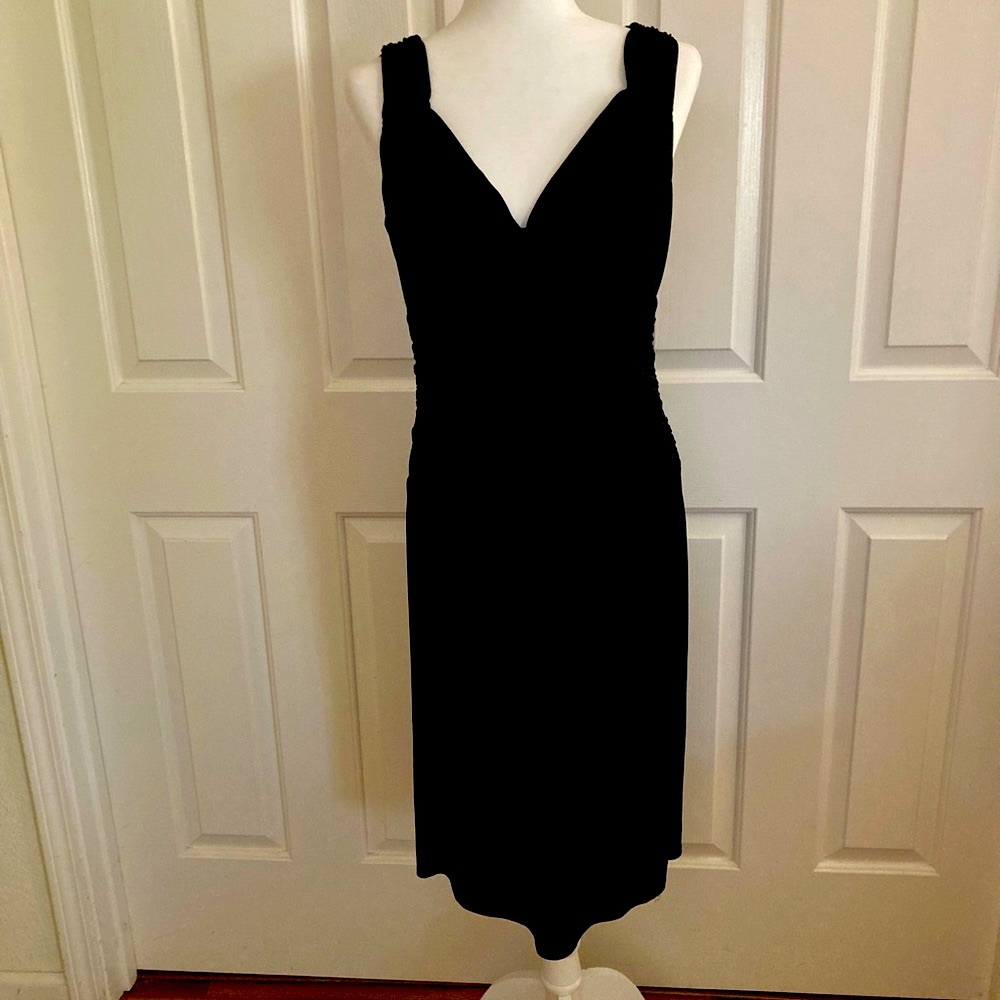 Sue Wong black dress.
